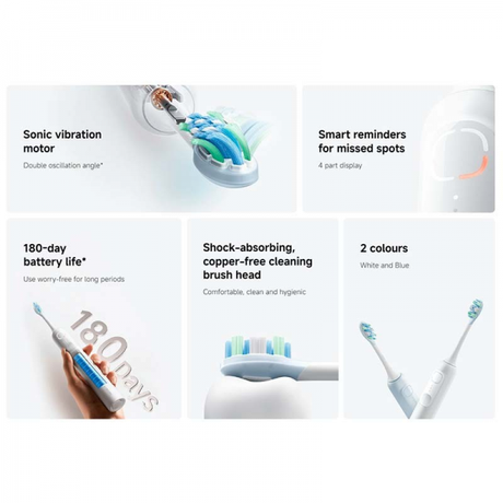 Xiaomi Oscillation Electric Toothbrush White | Klikk Malta