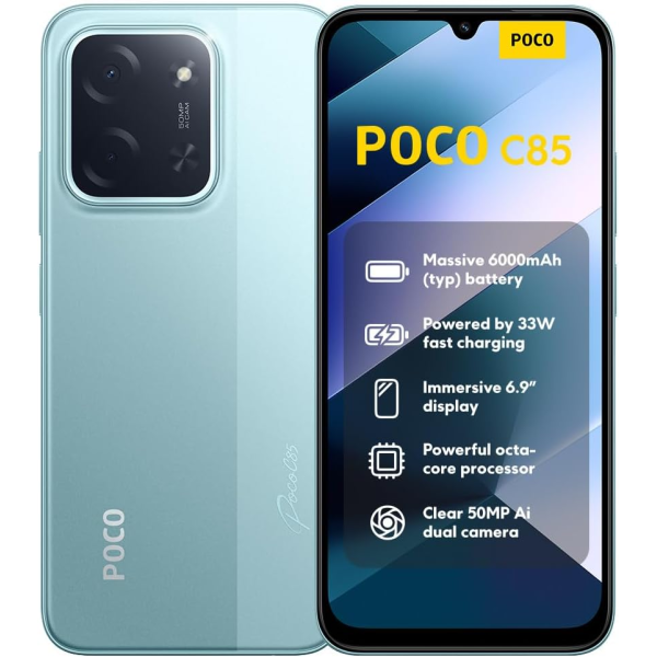 Xiaomi Poco C85 DS 6GB 128GB Green | Klikk Malta