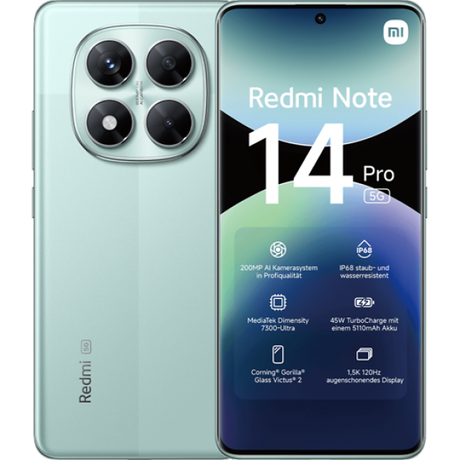 Xiaomi Redmi Note 14 Pro 5G 256GB / 8GB And... | Klikk Malta