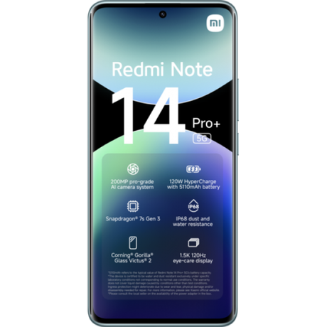Xiaomi Redmi Note 14 Pro+ 5G 256GB / 8GB An... | Klikk Malta
