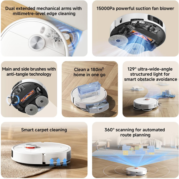 Xiaomi Robot Vacuum S40 Pro White | Klikk Malta