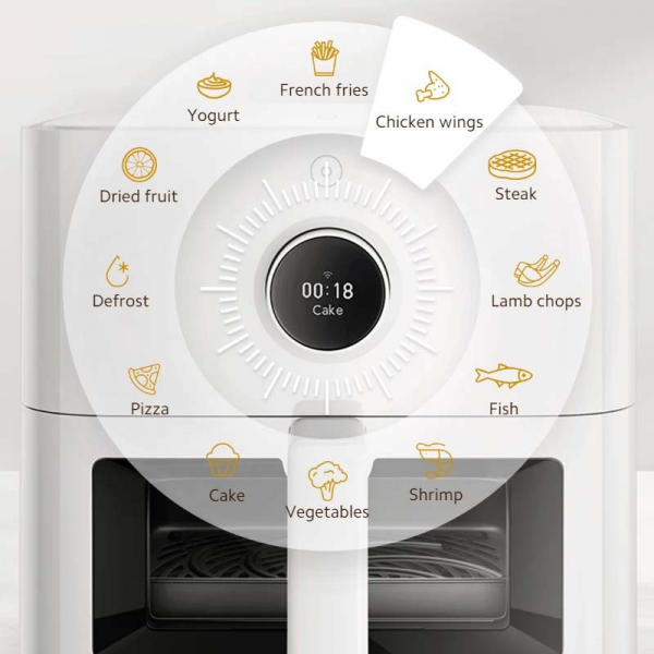 Xiaomi Smart Air Fryer 5.5L White | Klikk Malta