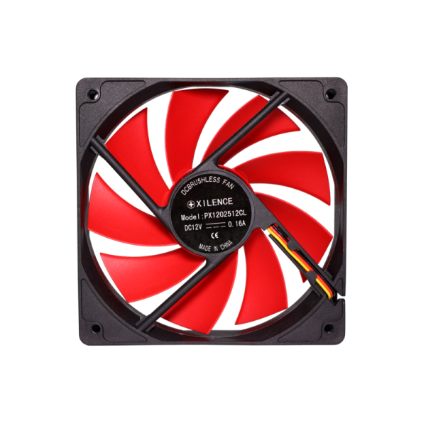 Xilence Red 120mm Case Fan | Klikk Malta