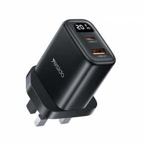Yesido 20W USB Wall Charger USB-C USB-A wit... | Klikk Malta