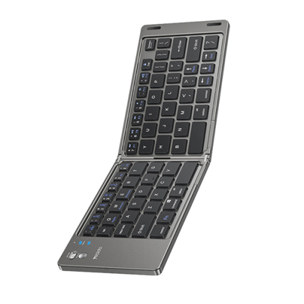 Yesido Bluetooth Foldable Keyboard Black | Klikk Malta