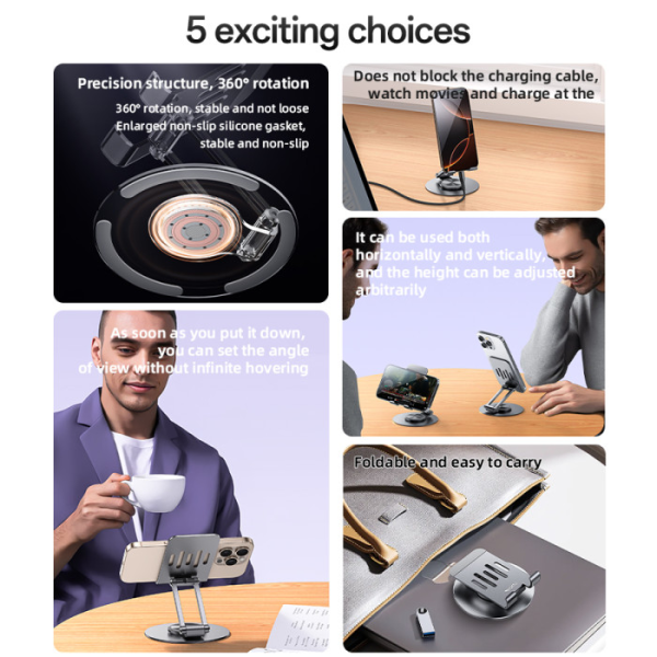 Yesido C299 Aluminum Smartphone Desk Stand | Klikk Malta