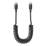 Yesido CA205 USB-C Spring Cable 1m 60W | Klikk Malta