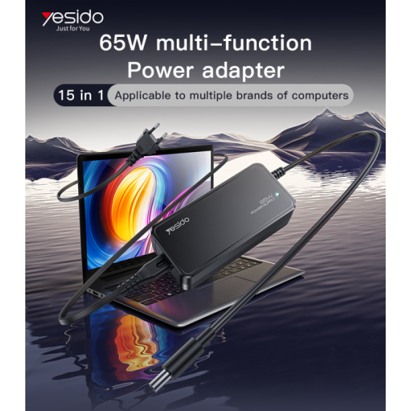 Yesido CG11K Universal Laptop Power Adapter | Klikk Malta