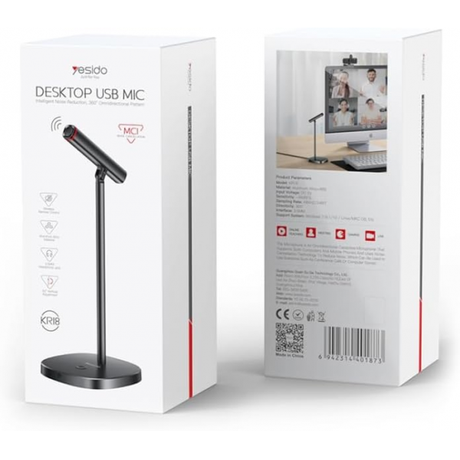 Yesido Desk Microphone with ANC | Klikk Malta