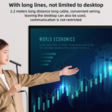 Yesido Desk Microphone with ANC | Klikk Malta