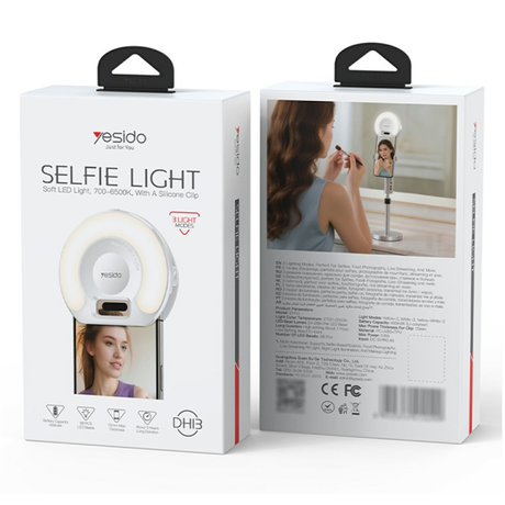 Yesido DH13 Selfie Light 6.8W | Klikk Malta