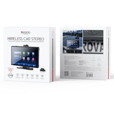 Yesido KM18 USB-C CarPlay 9 inch Monitor wi... | Klikk Malta