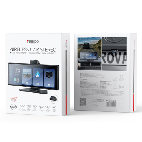Yesido KM19 USB-C CarPlay 10.2 inch Wide Mo... | Klikk Malta