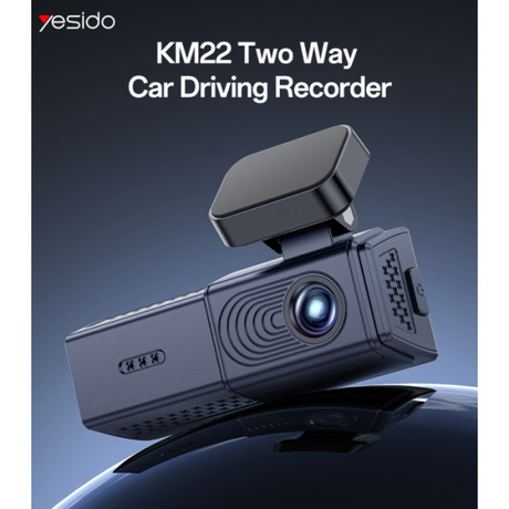 Yesido KM22 1080p Car Dual Dash Cam | Klikk Malta