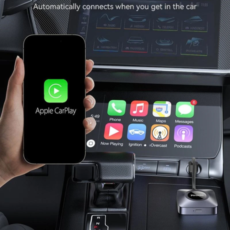 Yesido KM23 Wireless Carplay Adapter | Klikk Malta