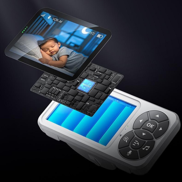 Yesido KM26 Baby Monitor | Klikk Malta