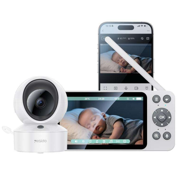 Yesido KM28 Smart Baby Monitor | Klikk Malta