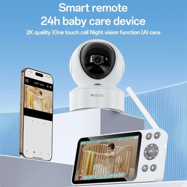 Yesido KM28 Smart Baby Monitor | Klikk Malta