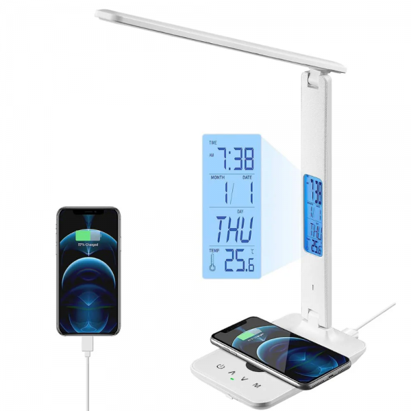 Yesido LED Desk Lamp with 10W Wireless Char... | Klikk Malta
