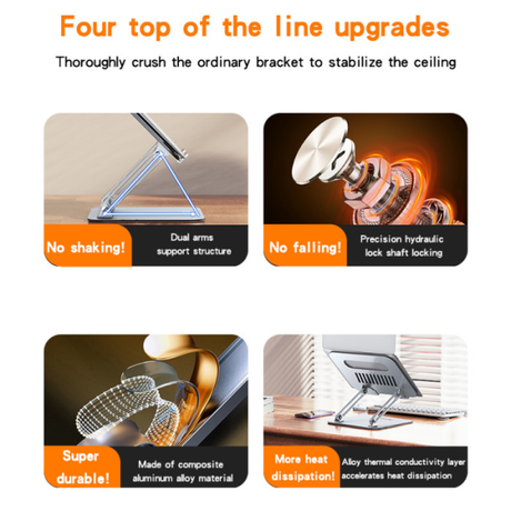 Yesido LP05 Laptop Stand 13-17 inch | Klikk Malta