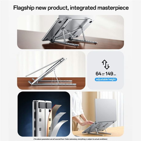Yesido LP07 Foldable Laptop Stand | Klikk Malta