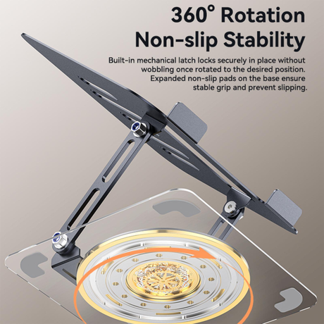Yesido LP08 Laptop Rotating Stand 13-17 inch | Klikk Malta