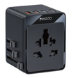 Yesido MC39 Universal Plug Adapter 35W (3xU... | Klikk Malta