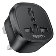 Yesido MC43 Universal Plug Converter UKplug | Klikk Malta