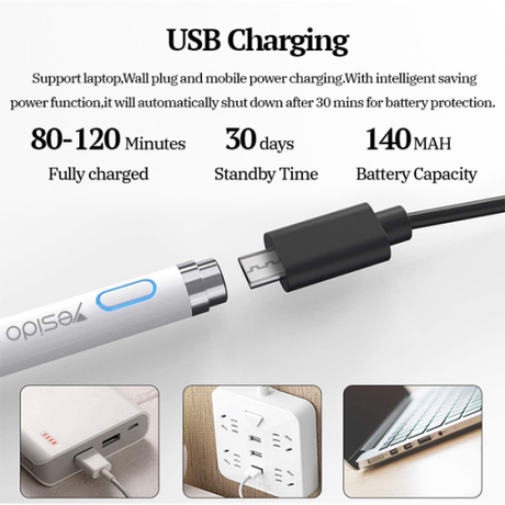 Yesido MicroUSB Active Stylus Pen White | Klikk Malta