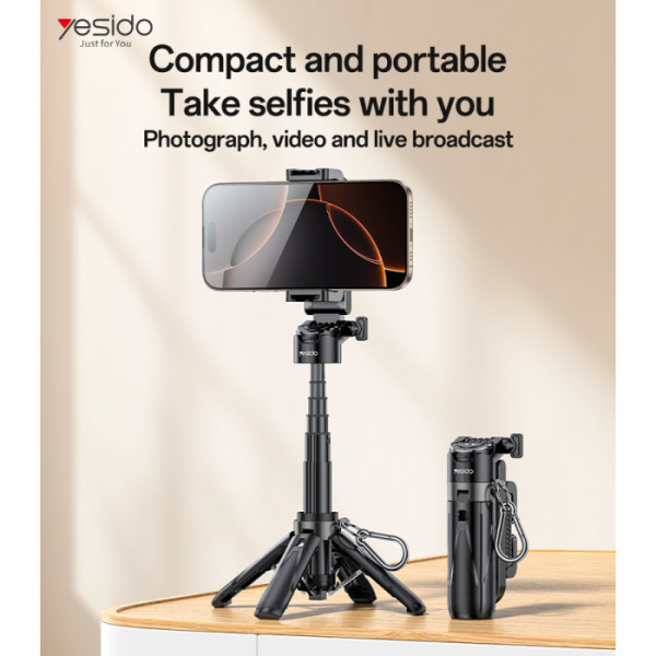 Yesido SF29 Mini Bluetooth Selfie Stick Tri... | Klikk Malta