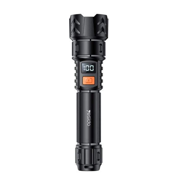 Yesido TC10 Telescopic Flashlight 220lm | Klikk Malta