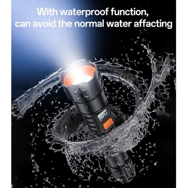Yesido TC10 Telescopic Flashlight 220lm | Klikk Malta