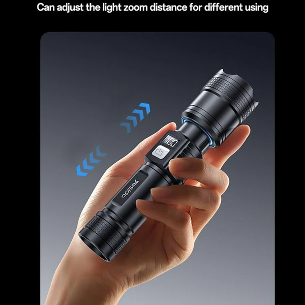 Yesido TC11 Telescopic Flashlight 220lm | Klikk Malta