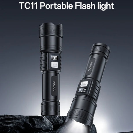 Yesido TC11 Telescopic Flashlight 220lm | Klikk Malta