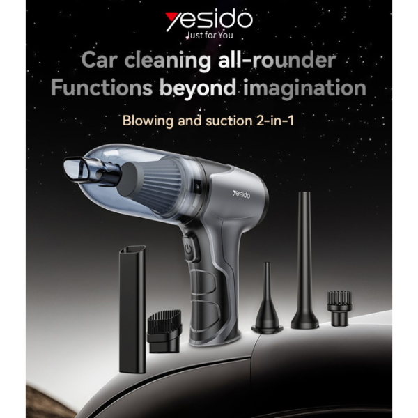 Yesido VC08 Handheld Vacuum Cleaner | Klikk Malta
