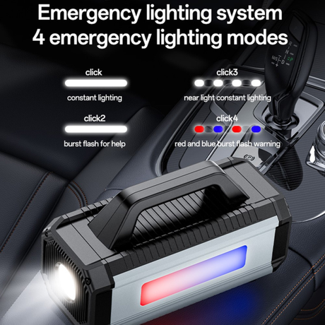 Yesido VC13 5-in-1 Jump Starter & Tire Infl... | Klikk Malta