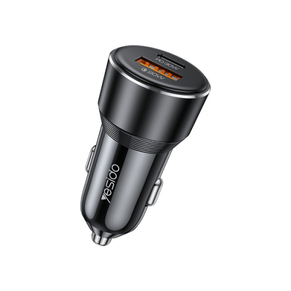 Yesido Y64 2-port USB Car Charger 50W (USB-... | Klikk Malta