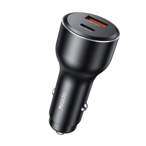 Yesido Y65 2-port USB Car Charger 100W (USB... | Klikk Malta