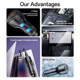 Yesido Y65 2-port USB Car Charger 100W (USB... | Klikk Malta