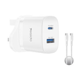 Yesido YC146 67W Wall Charger with Retracta... | Klikk Malta