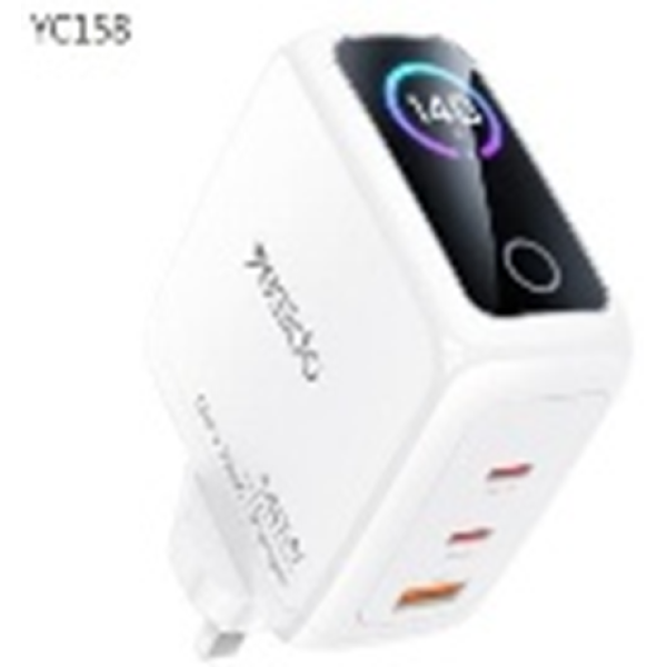 Yesido YC158 140W Wall Charger Black UK (2x... | Klikk Malta